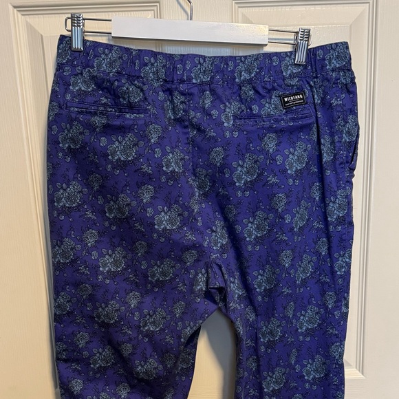 Floral Purple Women's Pants - Picture 5 of 5